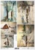 Papier Decoupagepapier zeitgenössische Malerei*Бумага Декупаж современной живописи*Papel Decoupage pintura contemporánea